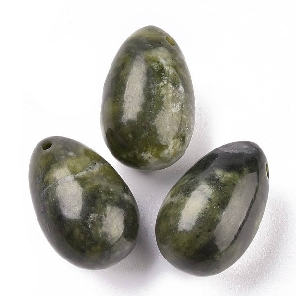PandaHall Natural Xinyi Jade/Chinese Southern Jade Pendants, Easter Egg Stone, 31x20x20mm, Hole: 2mm Jade Egg
PandaHall Natural Xinyi Jade/Chinese Southern Jade Pendants, Easter Egg Stone, 31x20x20mm, Hole: 2mm Jade Egg