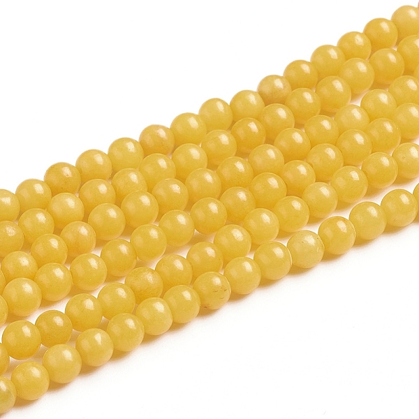 PandaHall Natural Mashan Jade Round Beads Strands, Dyed, Yellow, 4mm, Hole: 1mm, about 98pcs/strand, 15.7 inch Mashan Jade Round Yellow
PandaHall Natural Mashan Jade Round Beads Strands, Dyed, Yellow, 4mm, Hole: 1mm, about 98pcs/strand, 15.7 inch Mashan Jade Round Yellow