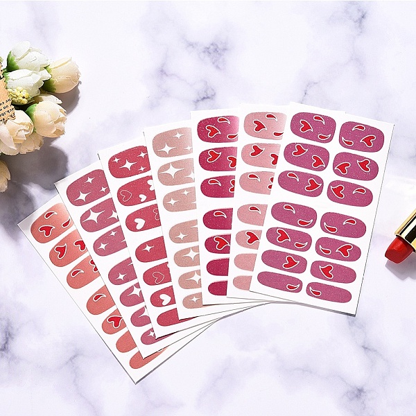 PandaHall Full-Cover Wraps Nail Polish Stickers, Heart Star Self-adhesive Nail Art Decals Strips, for Woman Girls DIY Nail Art Design, Mixed..., Multicolor
PandaHall Full-Cover Wraps Nail Polish Stickers, Heart Star Self-adhesive Nail Art Decals Strips, for Woman Girls DIY Nail Art Design, Mixed..., Multicolor