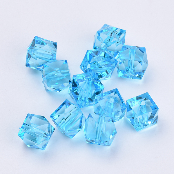 PandaHall Transparent Acrylic Beads, Faceted, Cube, Deep Sky Blue, 10x10x8mm, Hole: 1.5mm Acrylic Cube Blue
PandaHall Transparent Acrylic Beads, Faceted, Cube, Deep Sky Blue, 10x10x8mm, Hole: 1.5mm Acrylic Cube Blue
