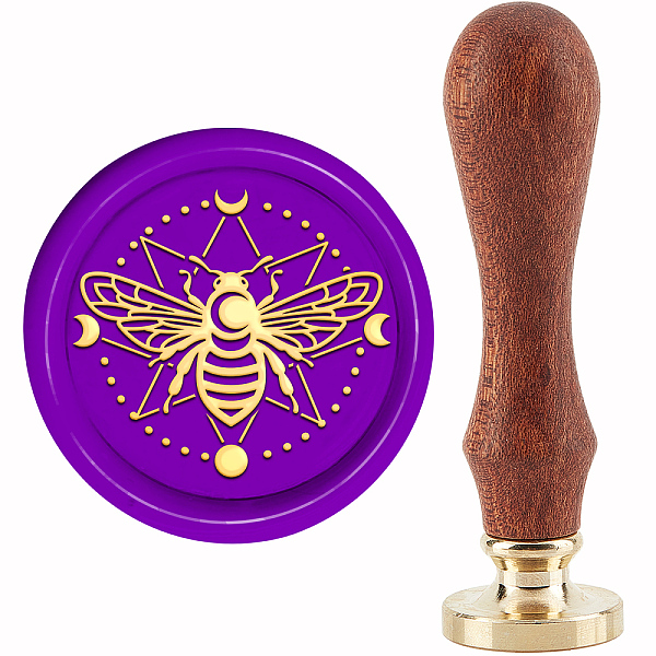 PandaHall Brass Wax Seal Stamp with Handle, for DIY Scrapbooking, Bees Pattern, 89x30mm Brass Bees
PandaHall Brass Wax Seal Stamp with Handle, for DIY Scrapbooking, Bees Pattern, 89x30mm Brass Bees