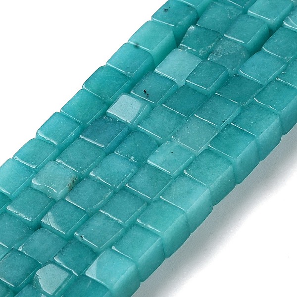 PandaHall Natural Dyed White Jade Beads Strands, Cube, Dark Turquoise, 6.5x6.5x6.5mm, Hole: 1.2mm, about 60pcs/strand, 15.16''(38.5cm) White...
PandaHall Natural Dyed White Jade Beads Strands, Cube, Dark Turquoise, 6.5x6.5x6.5mm, Hole: 1.2mm, about 60pcs/strand, 15.16''(38.5cm) White...