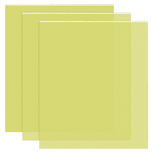 PandaHall Rectangle FR-4 Fiberglass Sheet, Inflaming Retarding Fiberglass Board, Yellow Green, 333x298x1.5mm Fibre Rectangle
PandaHall Rectangle FR-4 Fiberglass Sheet, Inflaming Retarding Fiberglass Board, Yellow Green, 333x298x1.5mm Fibre Rectangle