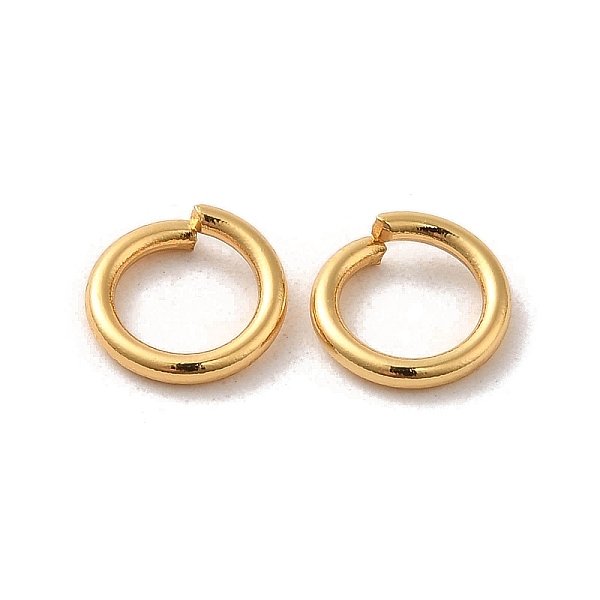 PandaHall 304 Stainless Steel Jump Rings, Open Jump Rings, Real 24k Gold Plated, 8x1.2mm, Inner Diameter: 5.6mm 304 Stainless Steel
PandaHall 304 Stainless Steel Jump Rings, Open Jump Rings, Real 24k Gold Plated, 8x1.2mm, Inner Diameter: 5.6mm 304 Stainless Steel