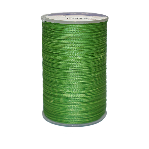 

PandaHall Waxed Polyester Cord, 9-Ply, Lime Green, 0.65mm, about 21.87 yards(20m)/roll Waxed Polyester Cord Round Green