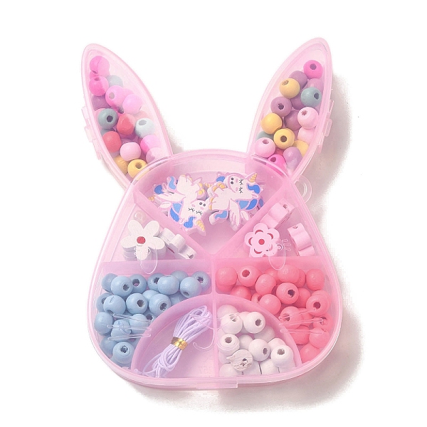 

PandaHall Children's Day Theme Maple Wood Jewelry Set DIY Making Kits, Mixed Shapes, 14.5~21.5x14.5~26.5x5~6mm, Hole: 2mm Wood Mixed Shapes