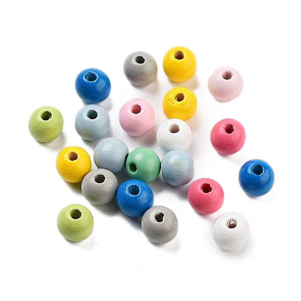 Natural Wood Beads - image