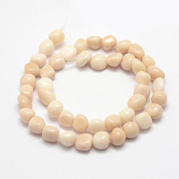 Natürliche Weiße Jade Perlen Stränge