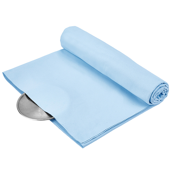 Suede Fabric Silver… - image