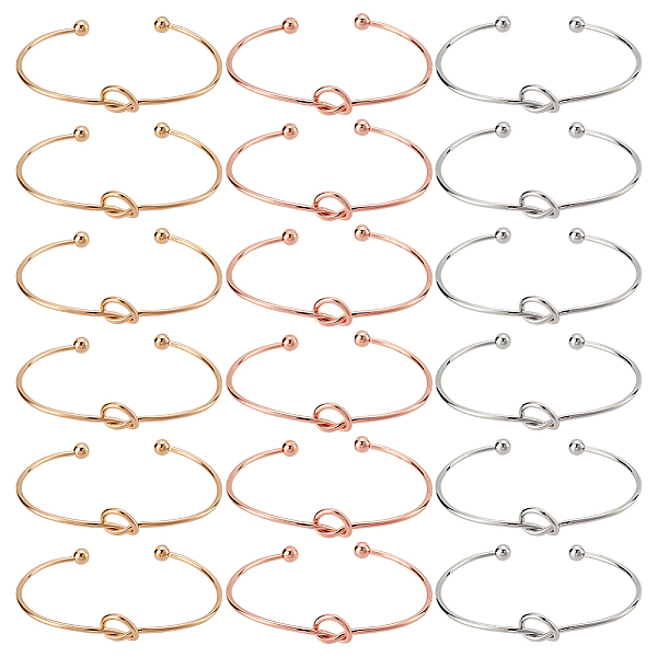 

PandaHall 18 Pcs Open Cuff Bangle, Iron Heart Shape Bangle Bracelets Adjustable Open Cuff Heart Bangle Bracelet for Christmas Birthday...