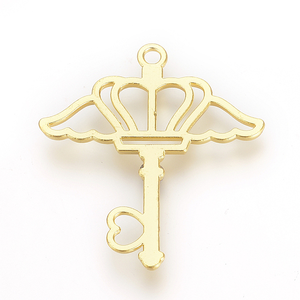 

PandaHall Tibetan Style Alloy Open Back Bezel Pendants, For DIY UV Resin, Epoxy Resin, Pressed Flower Jewelry, Crown and Wing Skeleton Key...