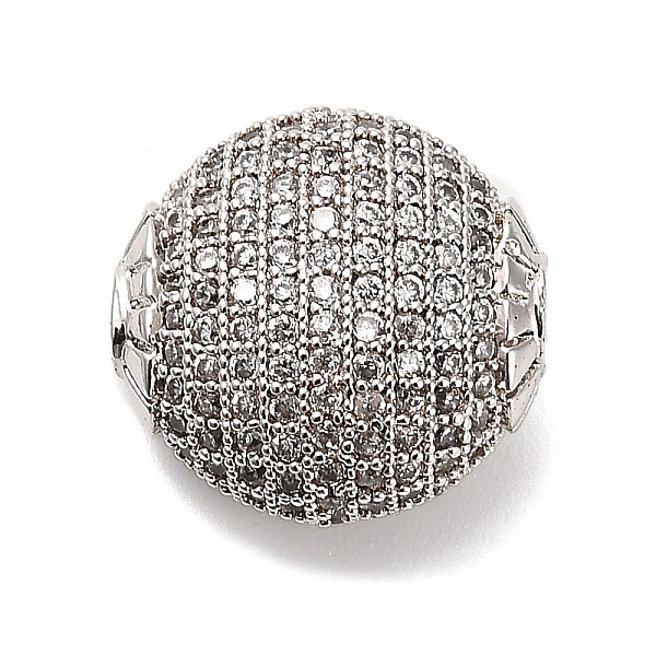 Brass Micro Pave Cu… - image