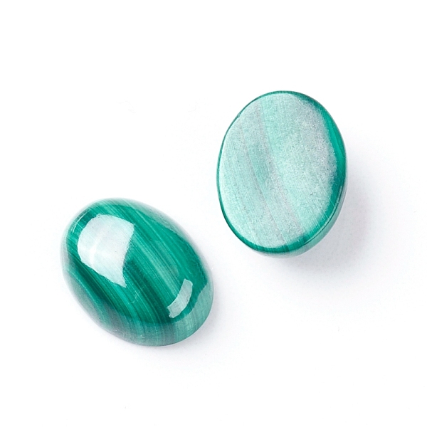 

PandaHall Natural Malachite Cabochons, Oval, 9x7x3~3.5mm Malachite Oval