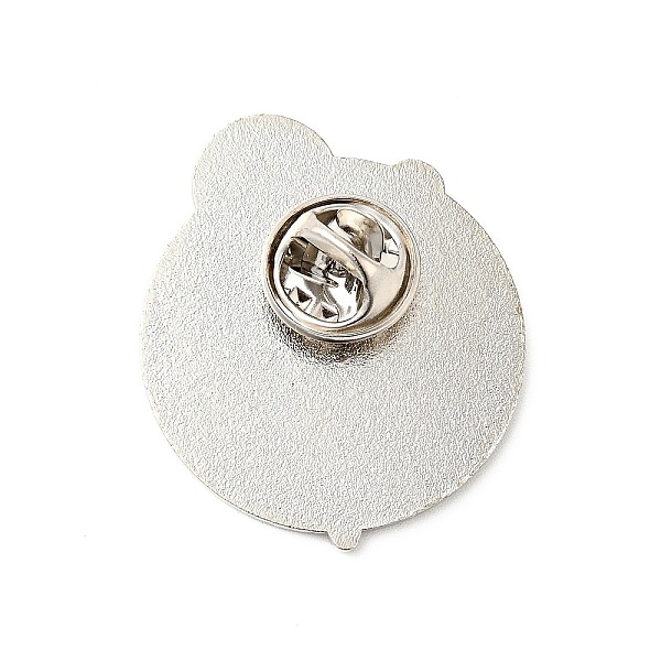 

PandaHall Football Theme Enamel Pin, Platinum Plated Alloy Badge for Backpack Clothes, Human Pattern, 29x27.5x1.5mm Alloy+Enamel Human
