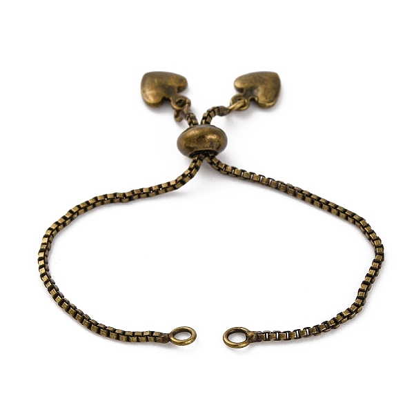 Brass Box Chain Bra… - image