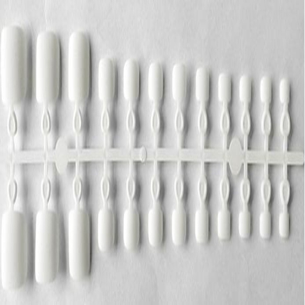 

PandaHall Frosted Solid Color Plastic Seamless Toe False Nail, Practice Manicure Nail Art Tool, Nail Art Decoration for Women, White...