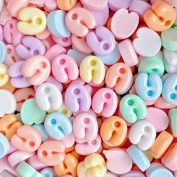 

PandaHall Opaque Resin Decoden Cabochons, for DIY Decoration, Letter A, 11.5~14x8~13.5x5.5~6.5mm Resin Letter A Multicolor