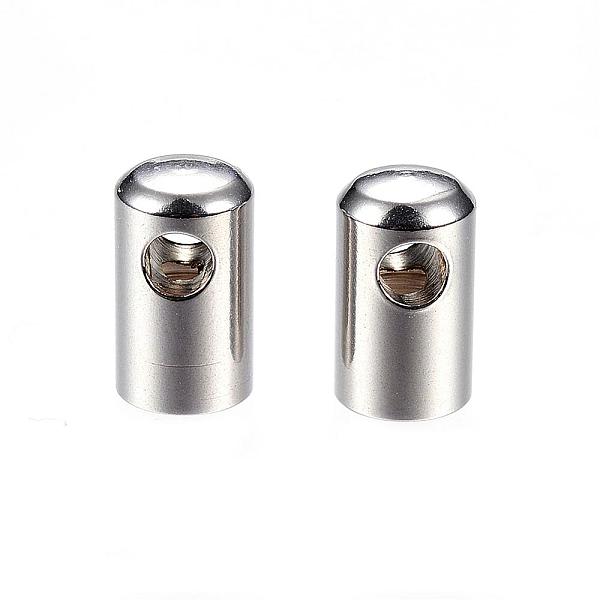 

PandaHall 304 Stainless Steel Cord Ends, End Caps, Stainless Steel Color, 12x7mm, Hole: 3mm, Inner Diameter: 6mm 304 Stainless Steel