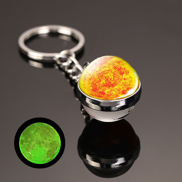 Luminous Glass Pend… - image