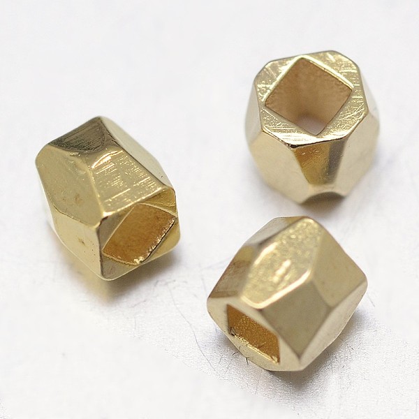 Brass Spacer Beads - image