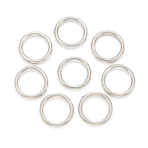 

PandaHall CCB Plastic Beads, Ring, Nickel Color, 20mm in diameter, 2.5mm thick, hole: 15mm Plastic Ring