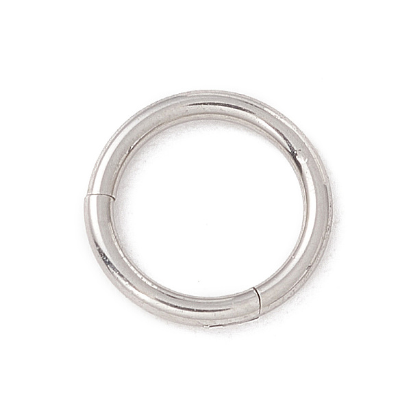 

PandaHall 304 Stainless Steel Twister Clasps, Ring, Stainless Steel Color, 8x1mm, Inner Diameter: 6mm 304 Stainless Steel