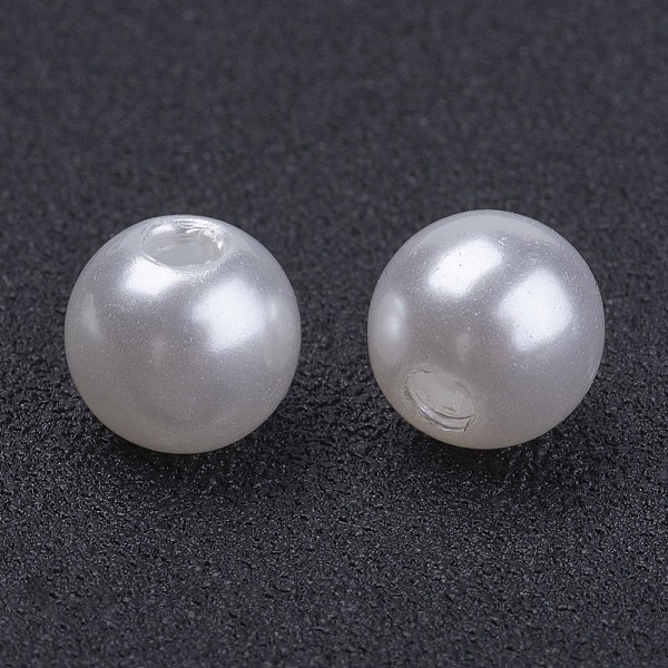 Acrylic Pearl Round Beads For DIY Jewelry And Bracelets