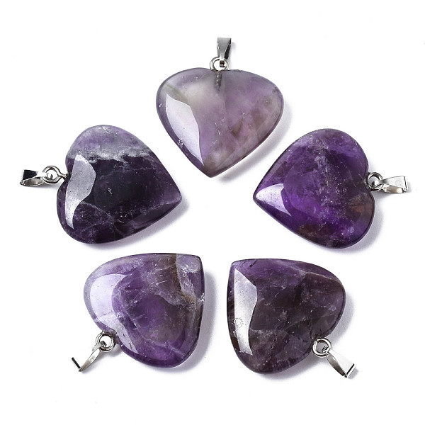 Natürlichen Amethyst Edelsteinanhänger