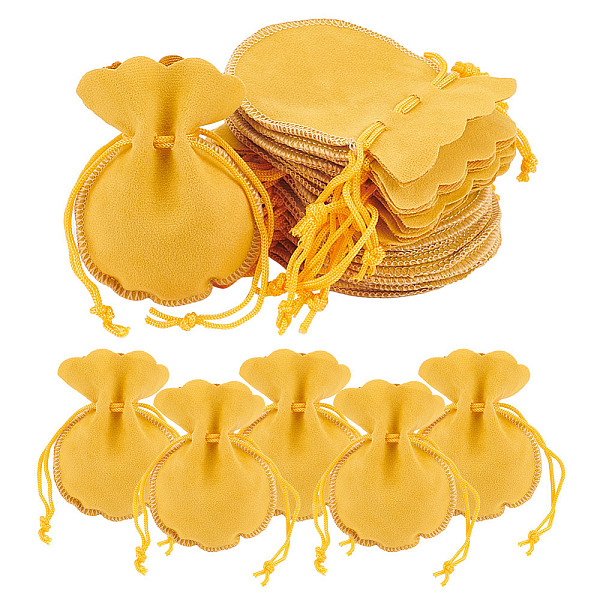 Calabash Velvet Jewelry Storage Drawstring Pouches