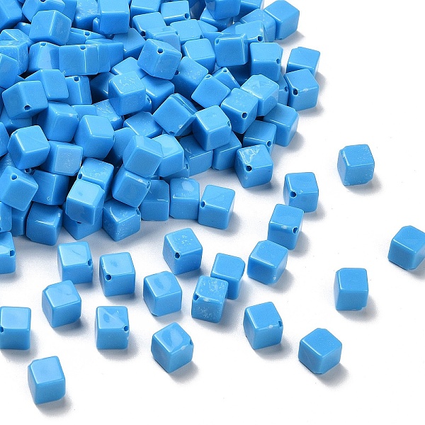 Opaque Acrylic Beads - image