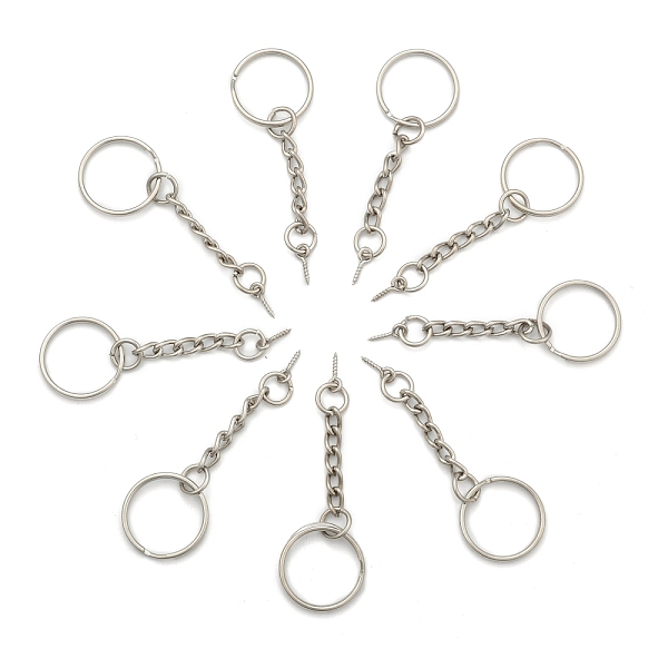 Iron Split Key Rings - image