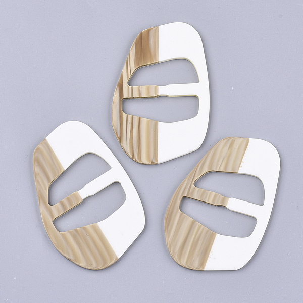 Rubberized Style Acrylic Slide Buckles