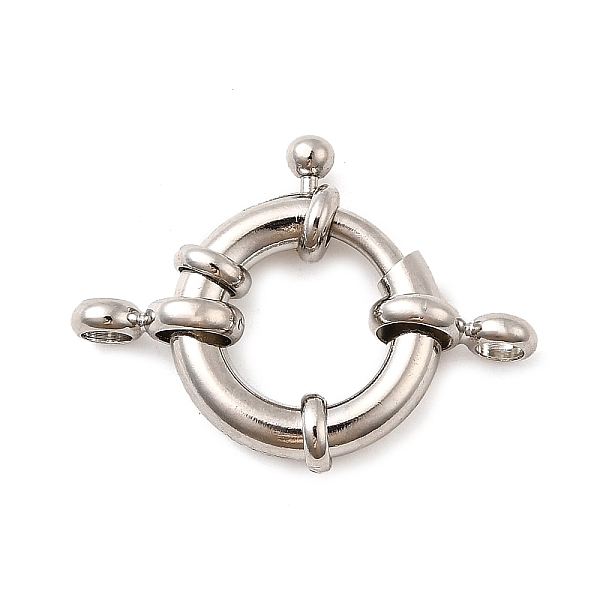Brass Spring Ring C… - image
