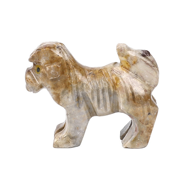 

PandaHall Natural Soapstone Figurines, for Home Office Desktop Decoration, Monkey, 30mm Gemstone Monkey