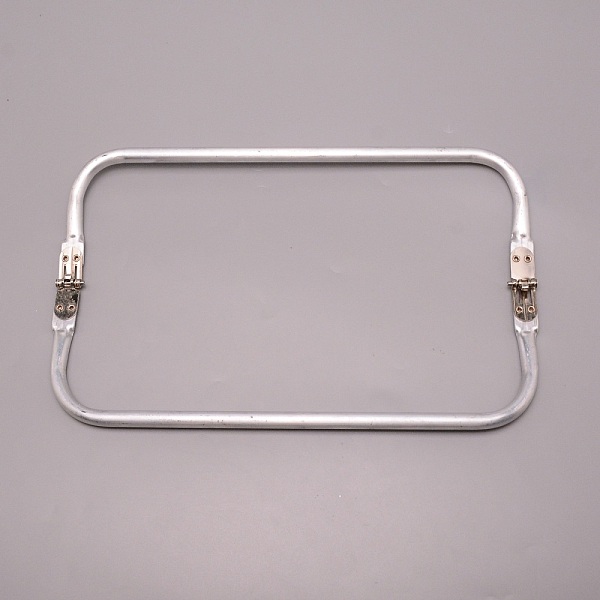 

PandaHall Aluminum Bag Handle, Bag Replacement Accessories, Silver, 9.5x25x2cm Aluminum Silver