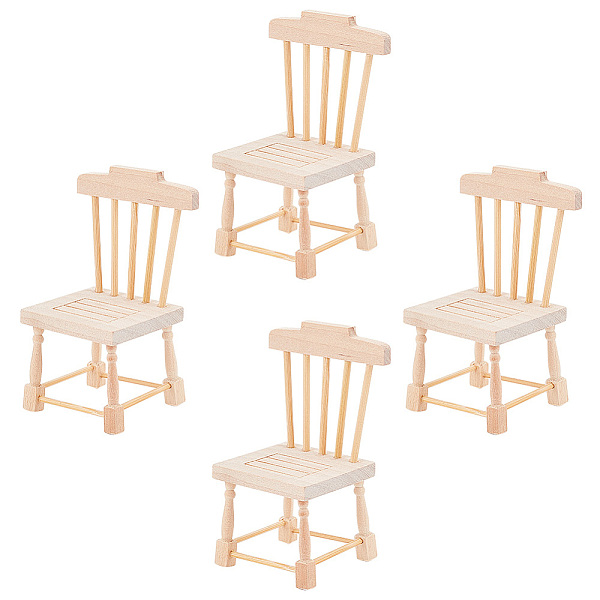 Mini Wooden Chairs - image