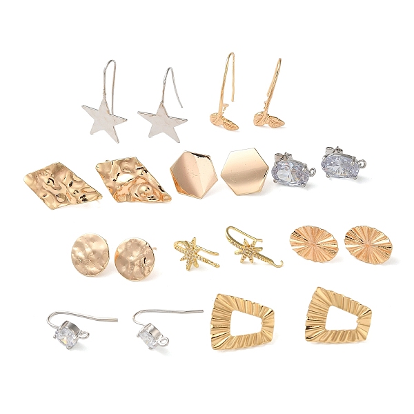 Brass Stud Earring … - image