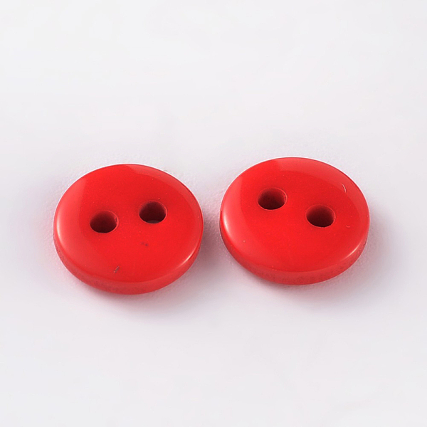 2-дырочные плоские круглые смолы швейные кнопки для дизайна костюма