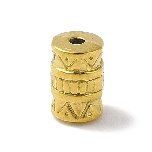 

PandaHall 304 Stainless Steel Beads, Column, Golden, 8.5x5.5mm, Hole: 1.5mm 304 Stainless Steel Column