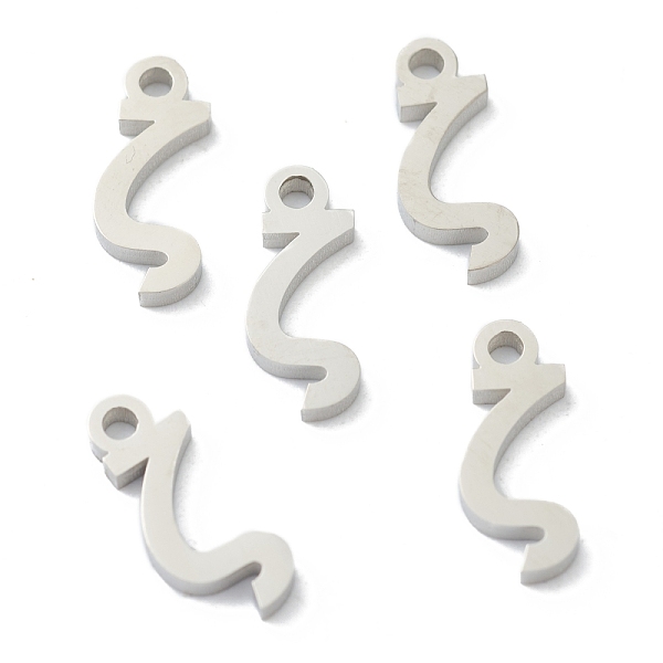 

PandaHall 304 Stainless Steel Charms, Greek Alphabet, Stainless Steel Color, Letter.Z, 12.5x5x1.5mm, Hole: 1.5mm 304 Stainless Steel Letter...