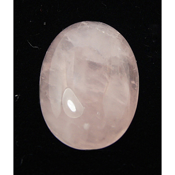 

PandaHall Natural Rose Quartz Cabochons, Oval, Pink, 18x13x5mm Rose Quartz Oval Pink