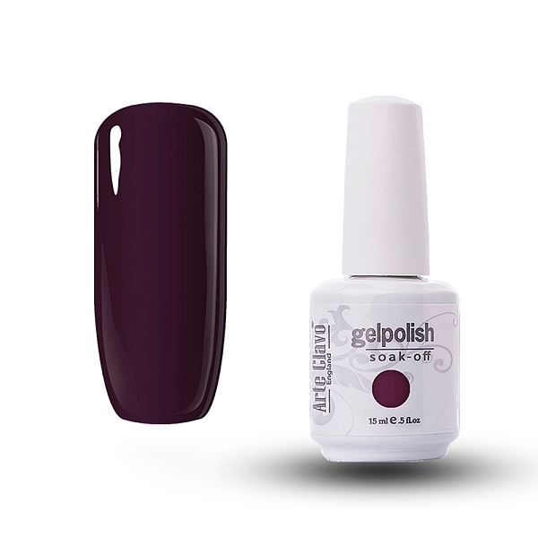 

PandaHall 15ml Special Nail Gel, for Nail Art Stamping Print, Varnish Manicure Starter Kit, Indigo, Bottle: 34x80mm Resin Purple
