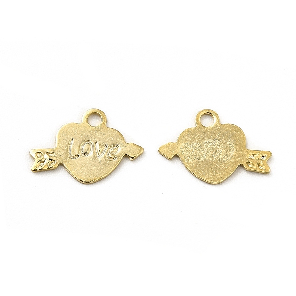 

PandaHall Brass Pendants, Long-Lasting Plated, Cadmium Free & Lead Free, Heart, Real 24K Gold Plated, 7x10x0.5mm, Hole: 1.2mm Brass Heart