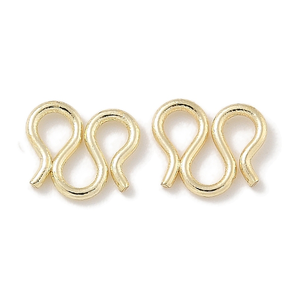 Brass S-Hook Clasps - image