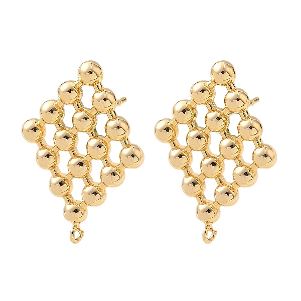 Brass Stud Earring … - image