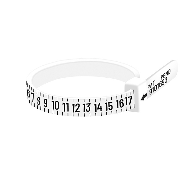 Plastic US Ring Sizer Measuring Tool