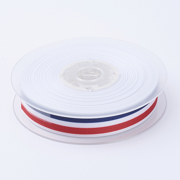 

PandaHall Grosgrain Polyester Ribbons for Gift Packings, Colorful, 1 inch(25mm) Polyester None