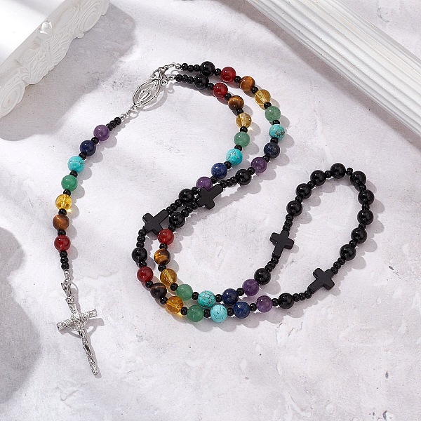 Gemstone Chakra Cro… - image