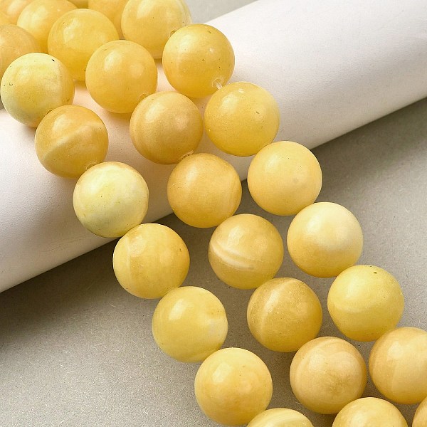 Natural Yellow Jade… - image
