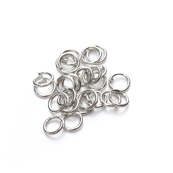 

PandaHall Metal Open Jump Rings, Platinum, 20x2mm Metal Ring